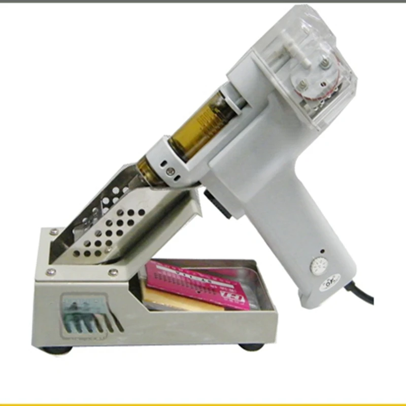 مضخة شفط مزدوجة 100 واط، مسدس  - مراجعة Desoldering Gun Vacuum Electric وسعره