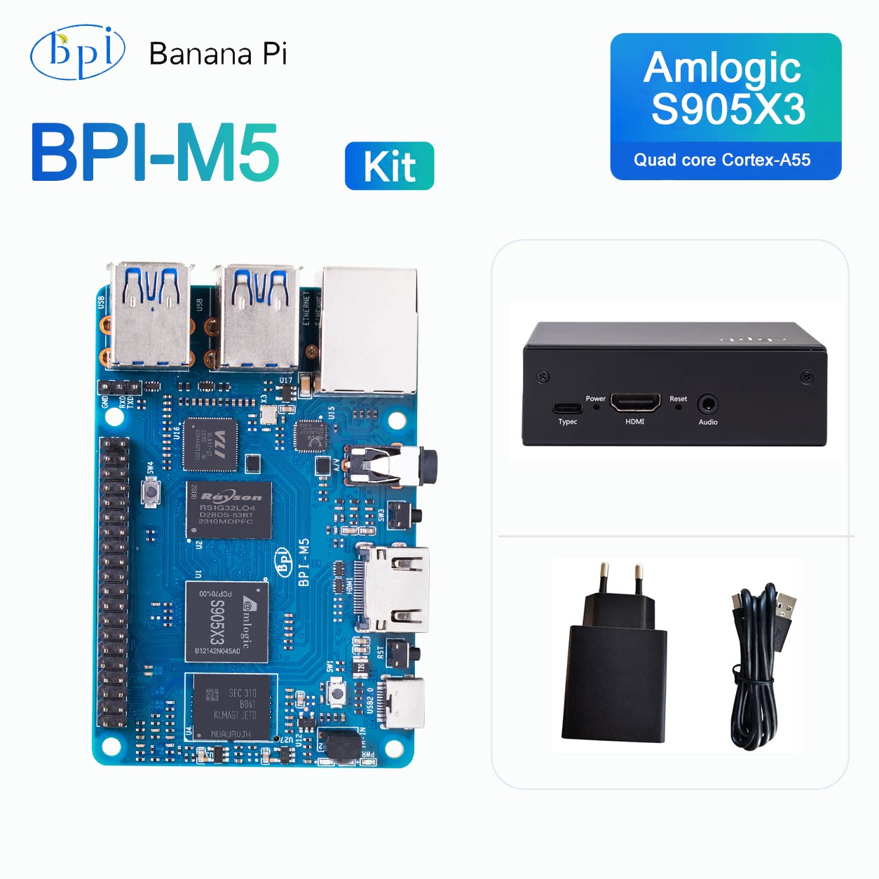 لوحة تطوير Banana Pi BPI-M5 ال - مراجعة Banana Pi Bpi-M5 وسعره