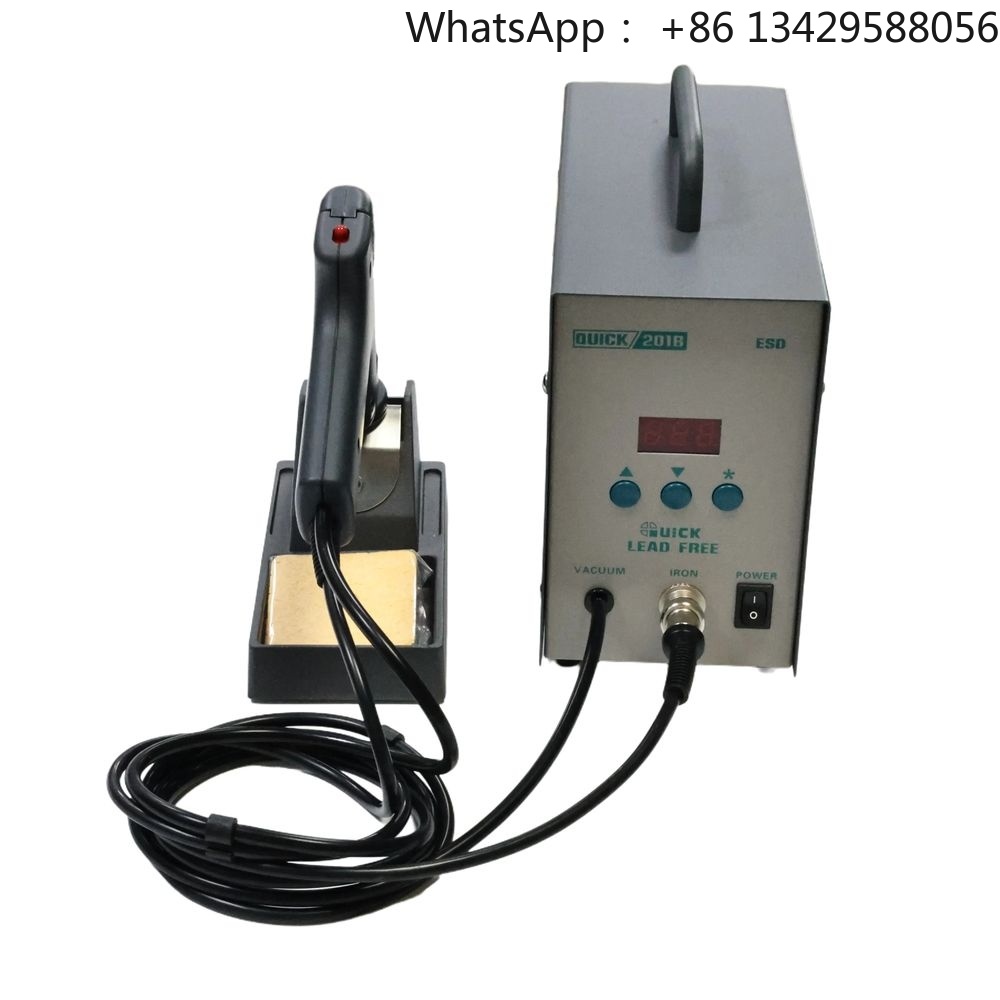 مسدس إزالة اللحام الجديد Quick - مراجعة Desoldering Gun Vacuum Electric وسعره