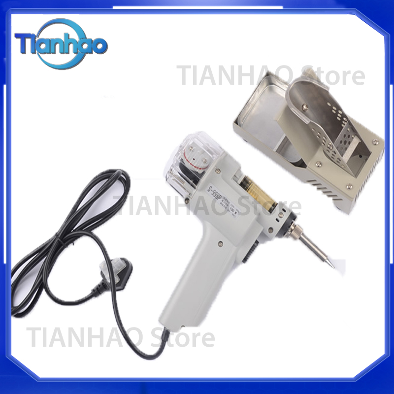 1 قطعة 110 فولت 220 فولت 100 و - مراجعة Desoldering Gun Vacuum Electric وسعره