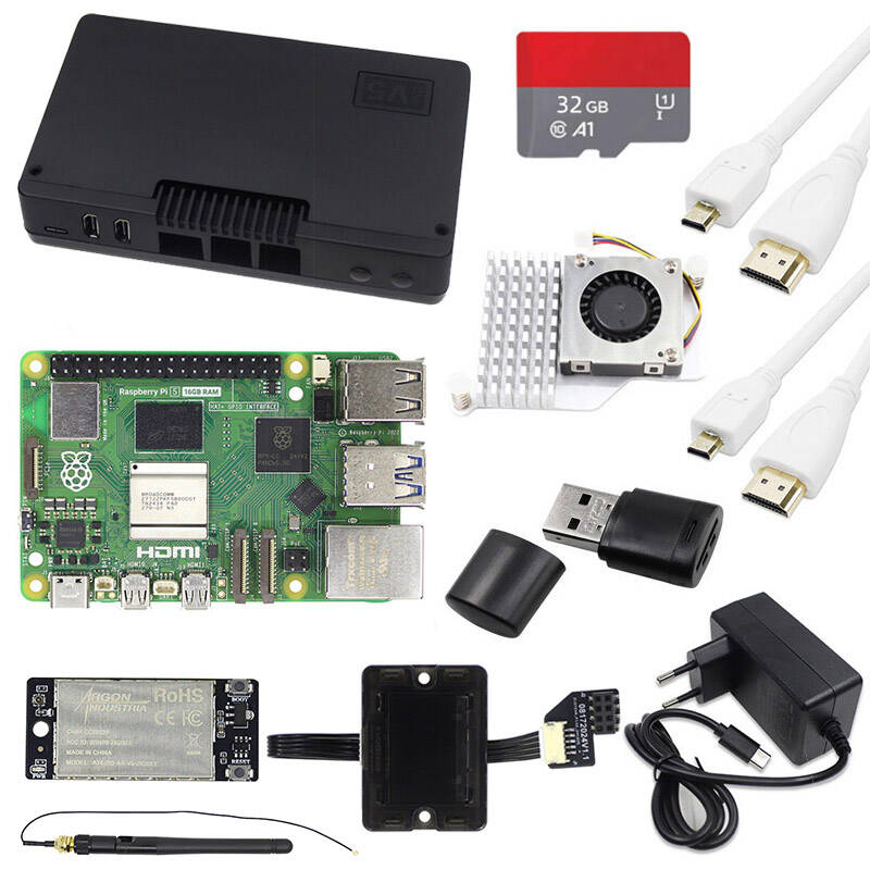 لوحة تطوير راسبيري باي 5 جديدة - مراجعة Raspberry Pi 5 8Gb Kit وسعره